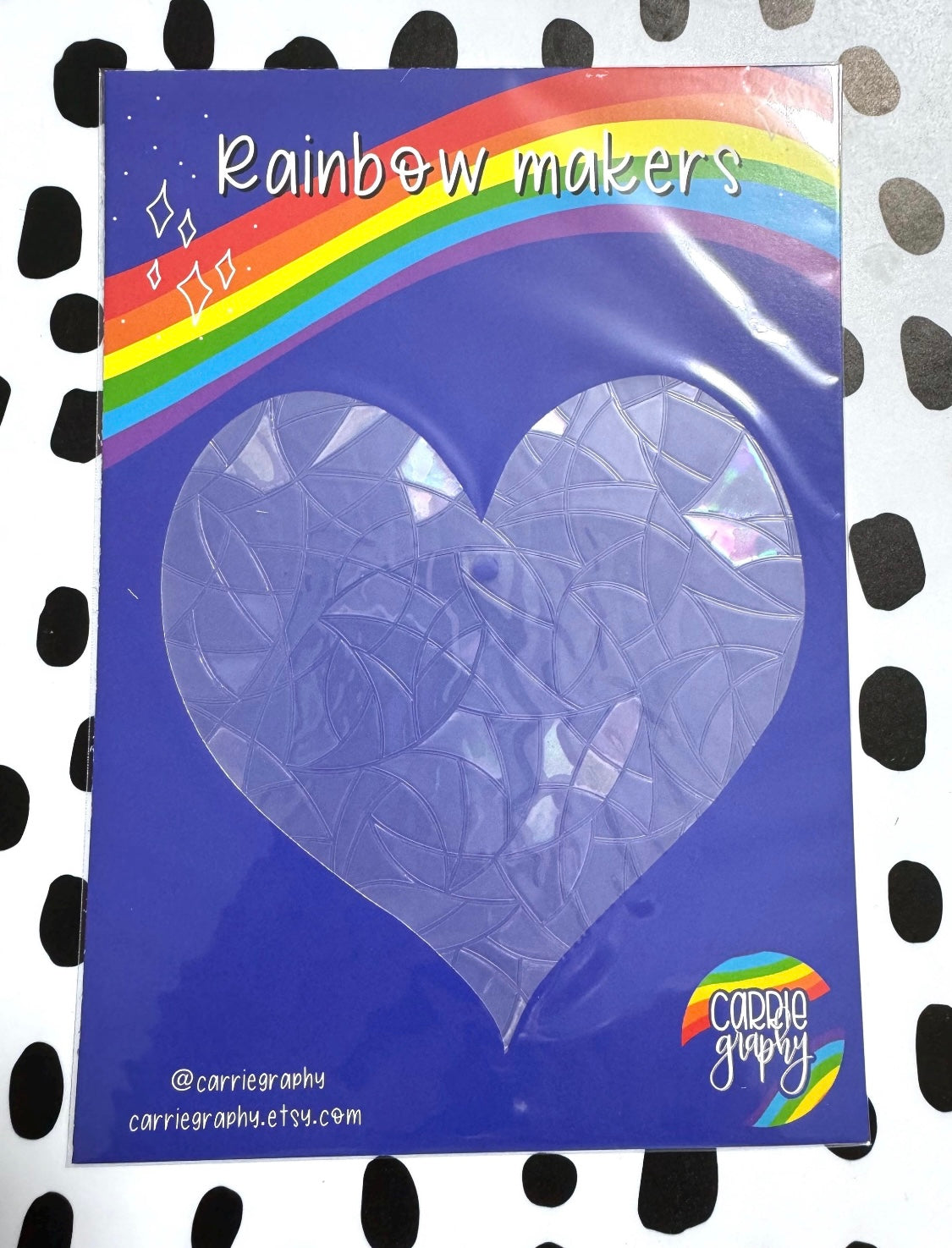 Heart rainbow maker