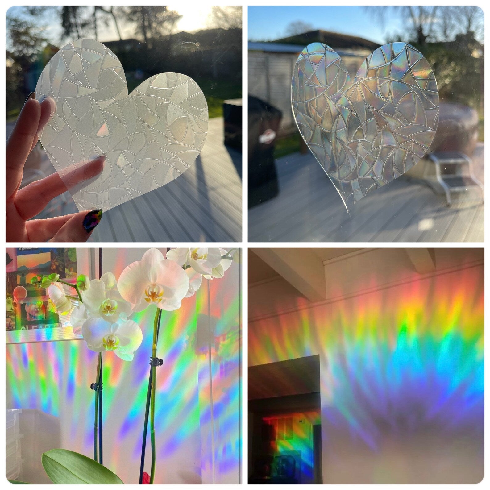 Heart shaped rainbow maker – The Rainbow Warehouse