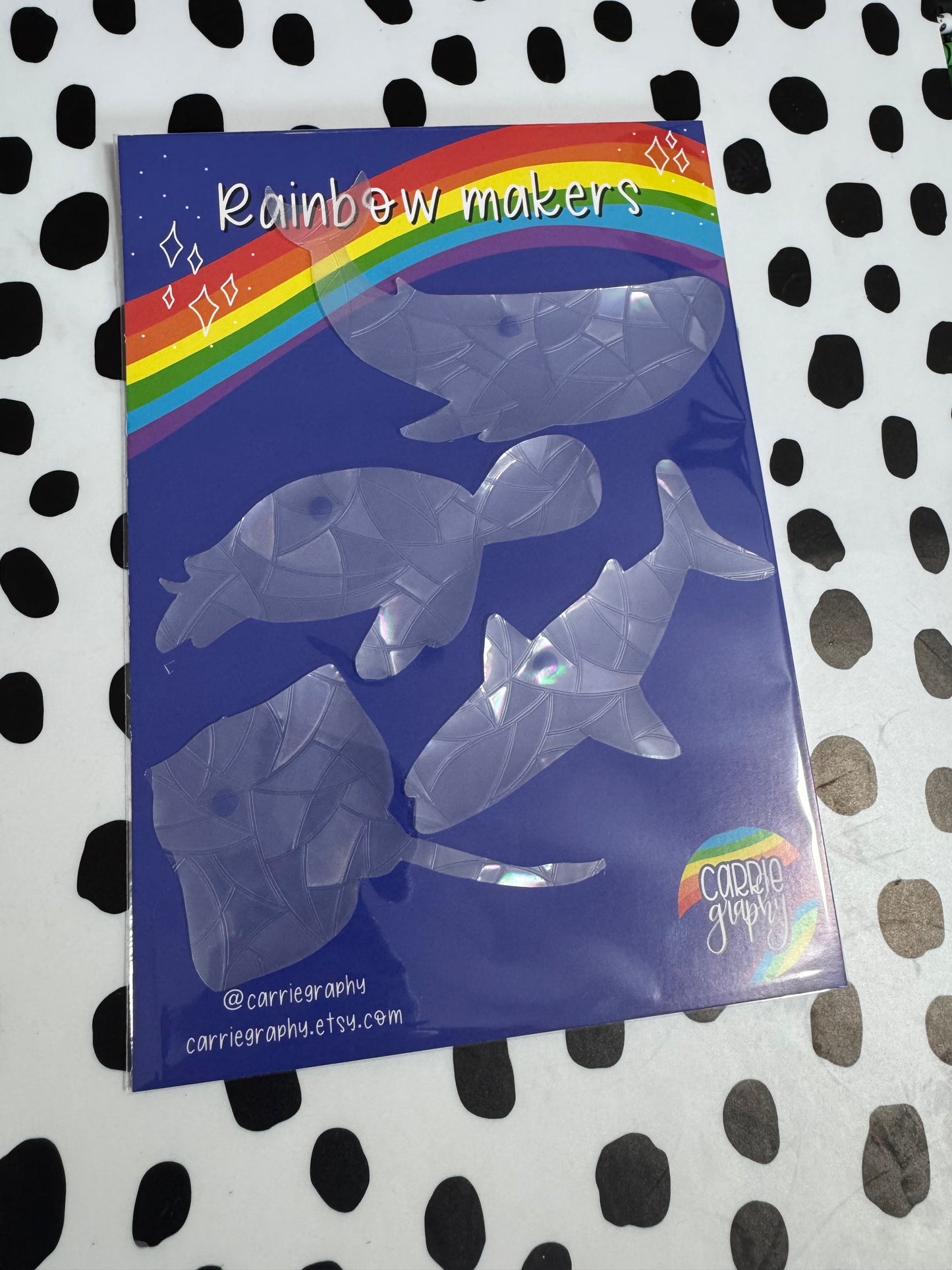 Mini sea creature rainbow maker set of 4 - second set