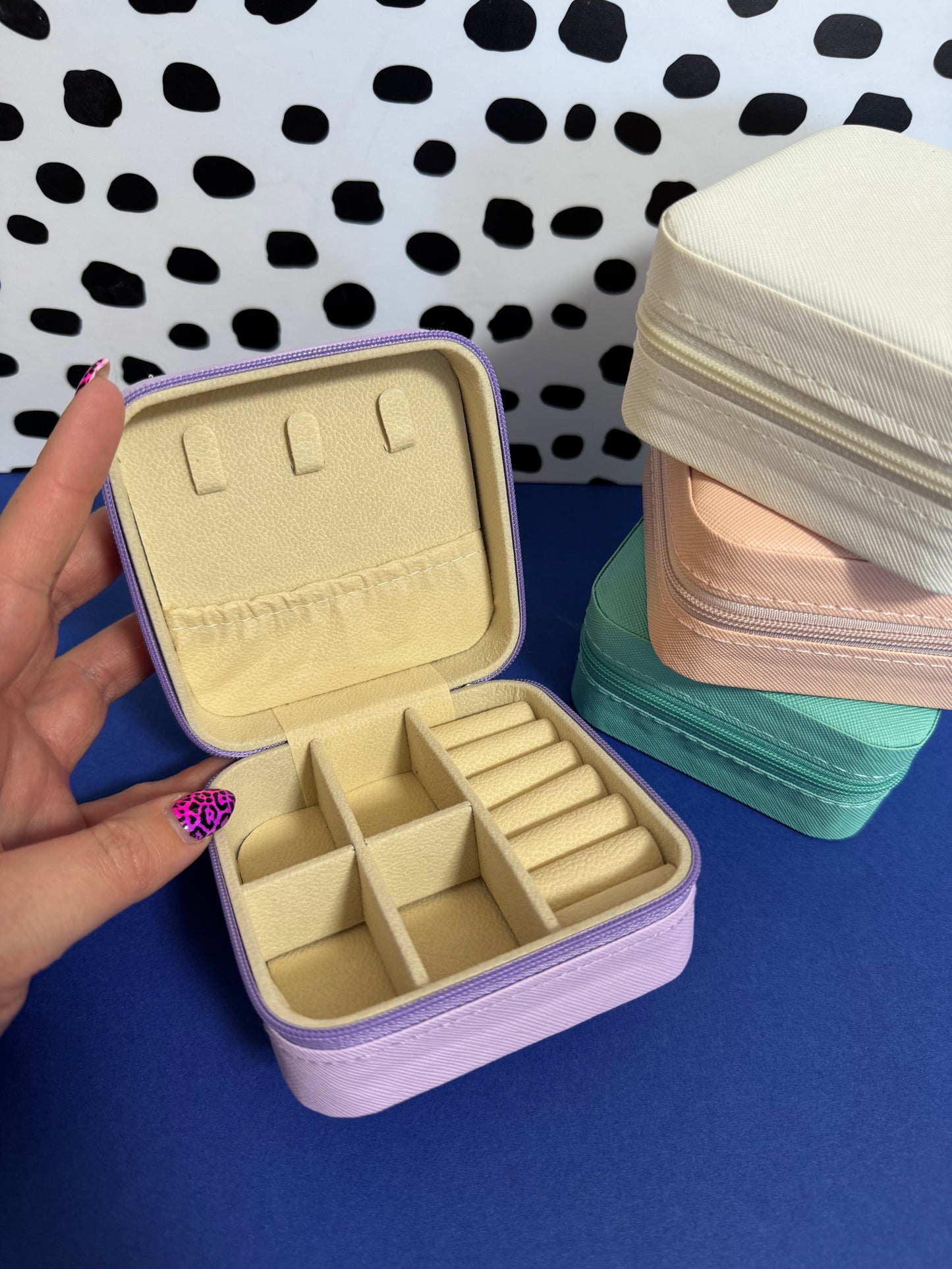 Personalised Laser Engraved Jewellery Box - off white