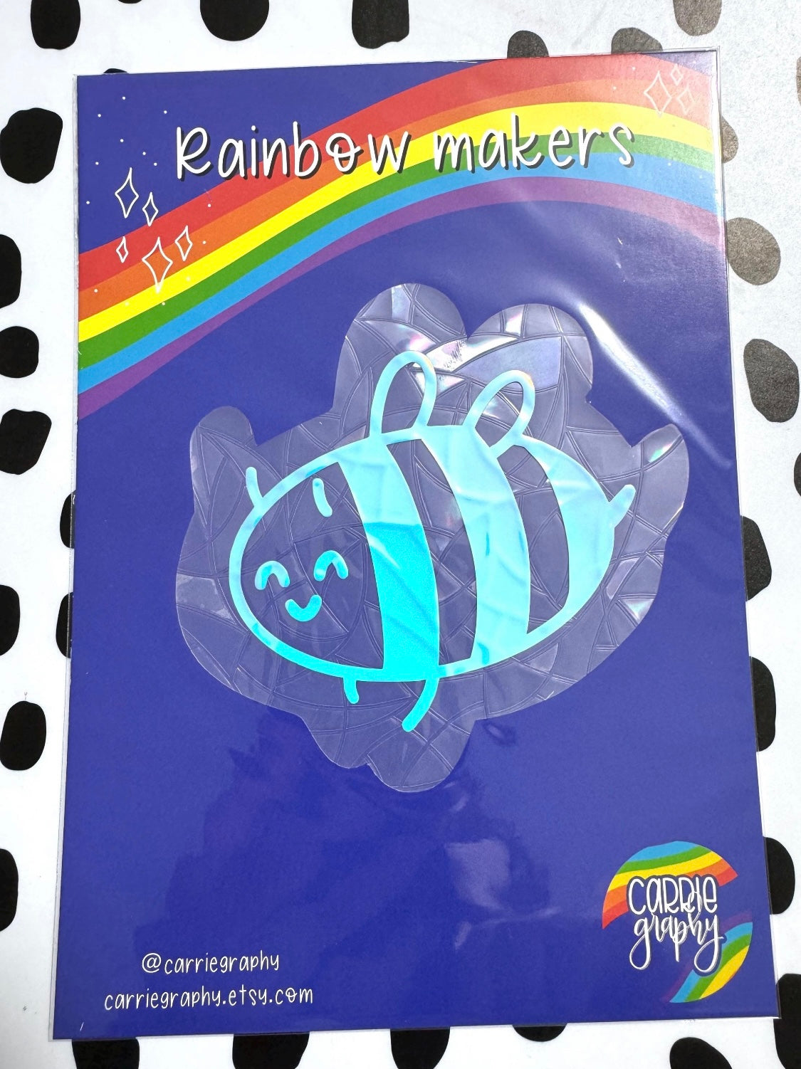 Bee rainbow maker